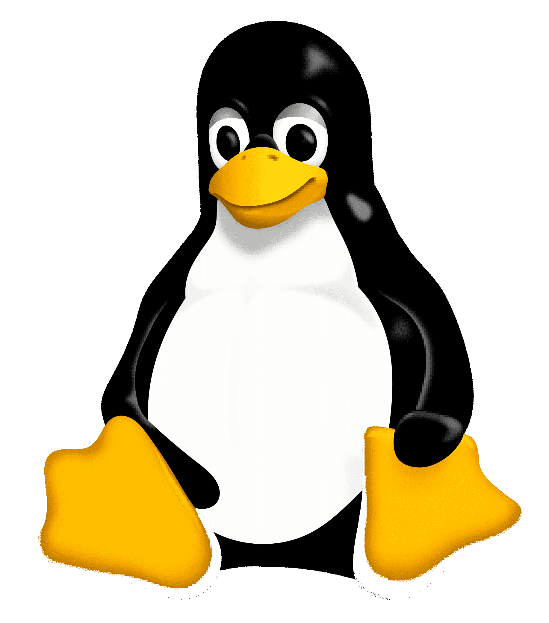 The Linux mascot, called Tux the penguin